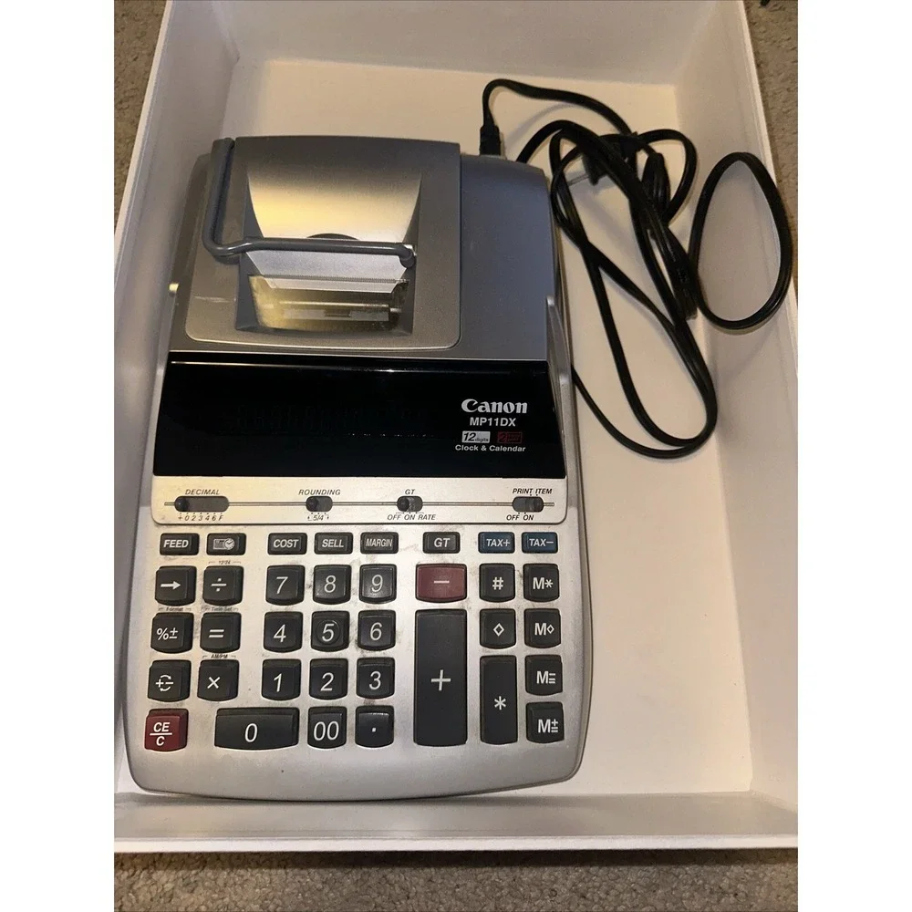 Canon MP11DX Printing Calculator
